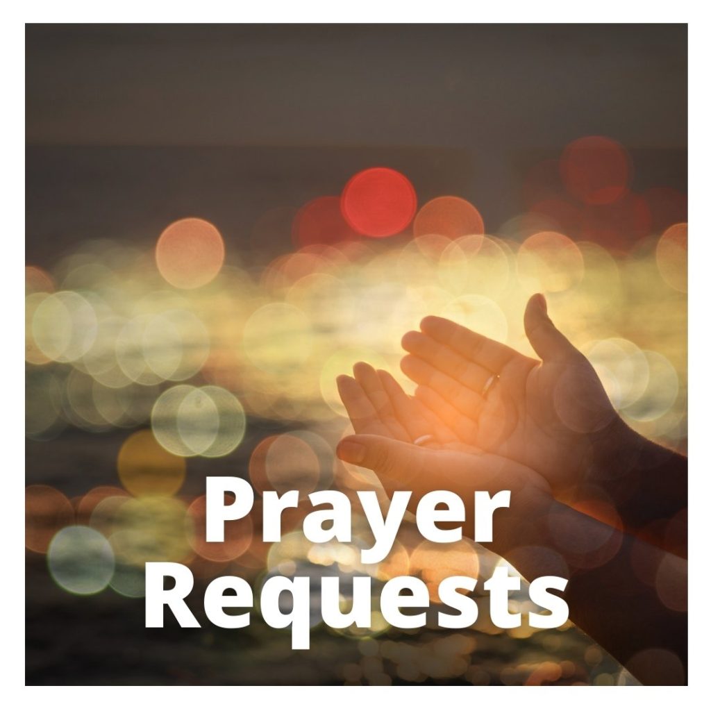 Submit your prayer requests online.