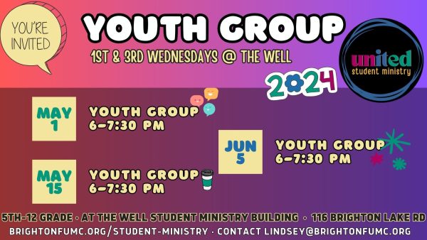 May-June youth group slide