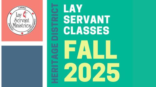 Fall 2025 lay servant